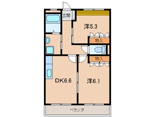 サザンコート２６の物件間取画像